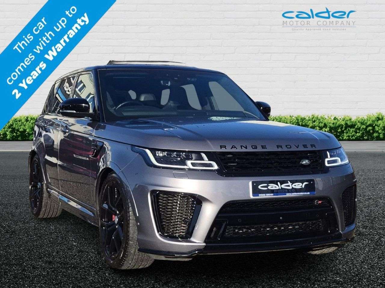 A 2021 LAND ROVER RANGE ROVER SPORT 5.0 P575 V8 GPF SVR SUV 5dr Petrol Auto 4WD Euro 6 (s/s) (575 ps) PANROOF+2 A 2021 LAND ROVER RANGE ROVER SPORT 5.0 P575 V8 GPF SVR SUV 5dr Petrol Auto 4WD Euro 6 (s/s) (575 ps) PANROOF+2