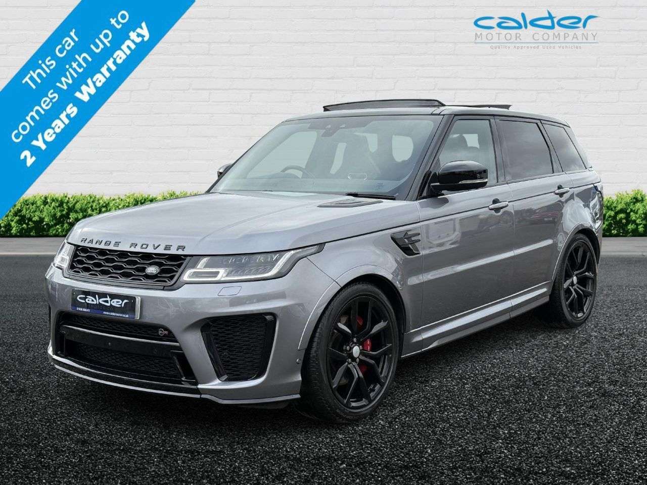 A 2021 LAND ROVER RANGE ROVER SPORT 5.0 P575 V8 GPF SVR SUV 5dr Petrol Auto 4WD Euro 6 (s/s) (575 ps) PANROOF+2 A 2021 LAND ROVER RANGE ROVER SPORT 5.0 P575 V8 GPF SVR SUV 5dr Petrol Auto 4WD Euro 6 (s/s) (575 ps) PANROOF+2