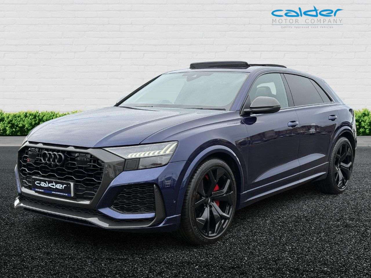 A 2021 AUDI RSQ8 4.0 TFSI V8 Carbon Black SUV 5dr Petrol Tiptronic quattro Euro 6 (s/s) (600 A 2021 AUDI RSQ8 4.0 TFSI V8 Carbon Black SUV 5dr Petrol Tiptronic quattro Euro 6 (s/s) (600