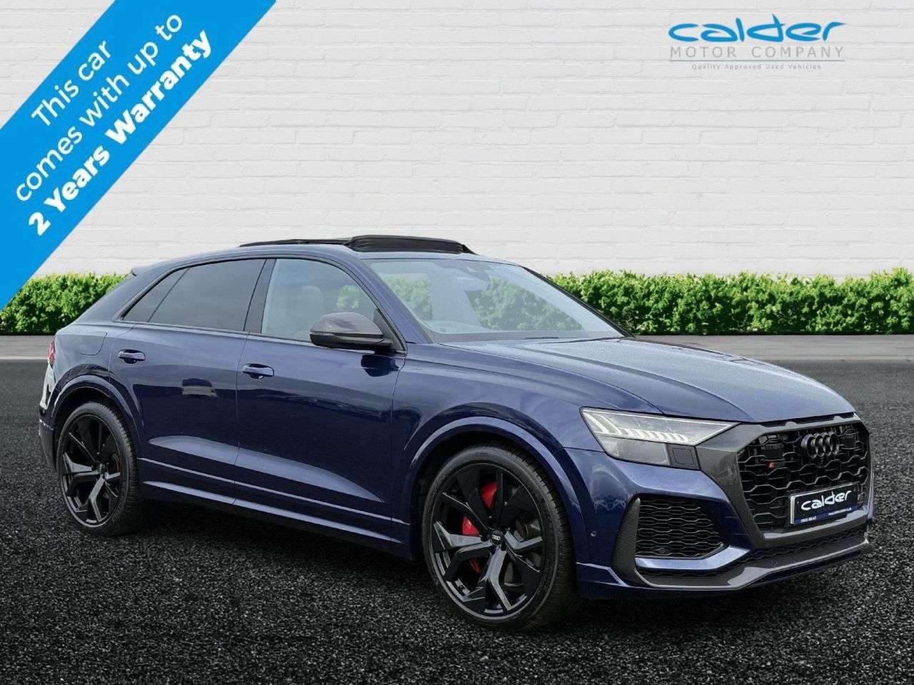 A 2021 AUDI RSQ8 4.0 TFSI V8 Carbon Black SUV 5dr Petrol Tiptronic quattro Euro 6 (s/s) (600 A 2021 AUDI RSQ8 4.0 TFSI V8 Carbon Black SUV 5dr Petrol Tiptronic quattro Euro 6 (s/s) (600