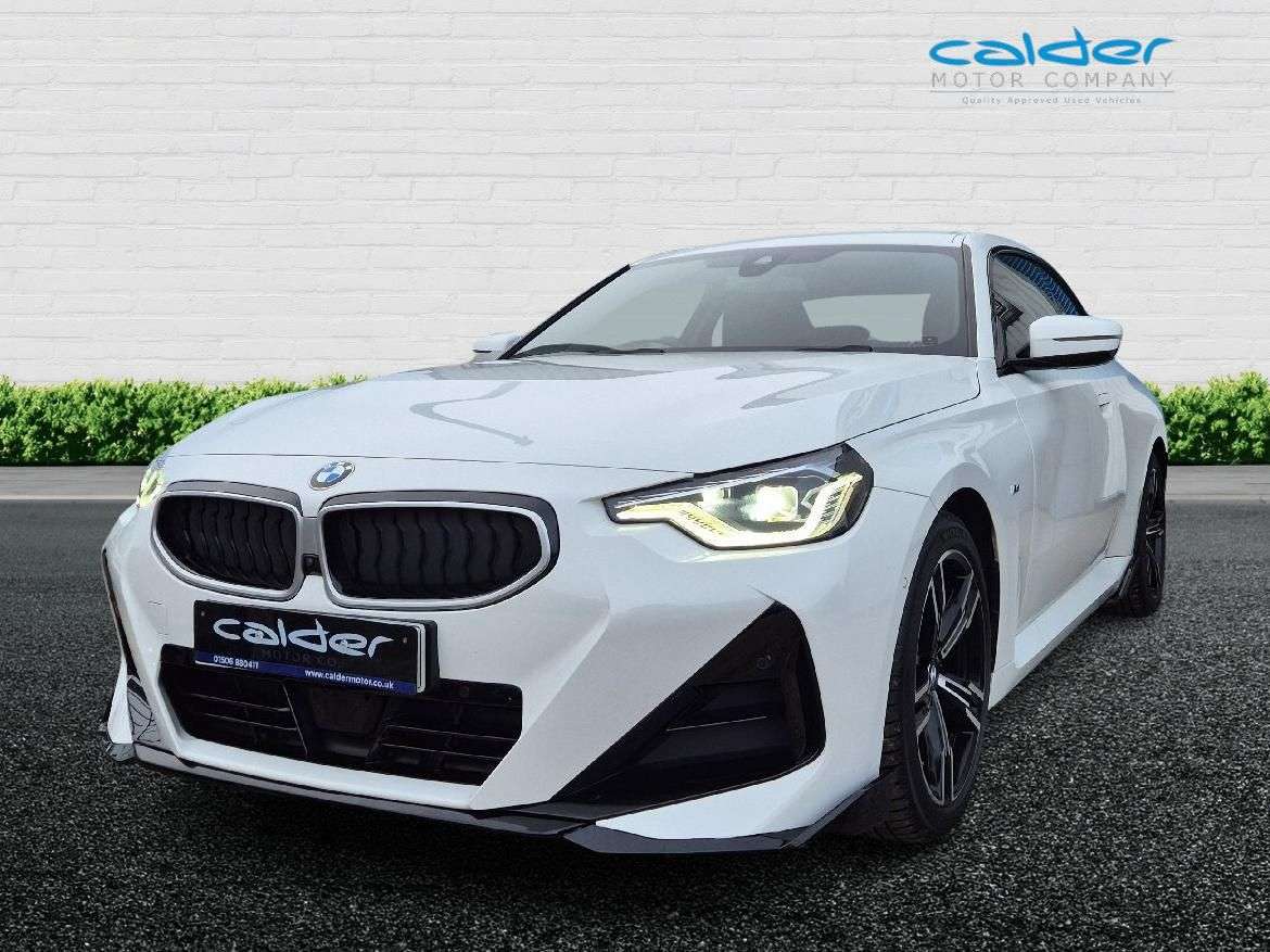 A 2025 BMW 2 SERIES 2.0 220i M Sport Coupe 2dr Petrol Auto Euro 6 (s/s) (184 ps) M PERFORMANCE A 2025 BMW 2 SERIES 2.0 220i M Sport Coupe 2dr Petrol Auto Euro 6 (s/s) (184 ps) M PERFORMANCE