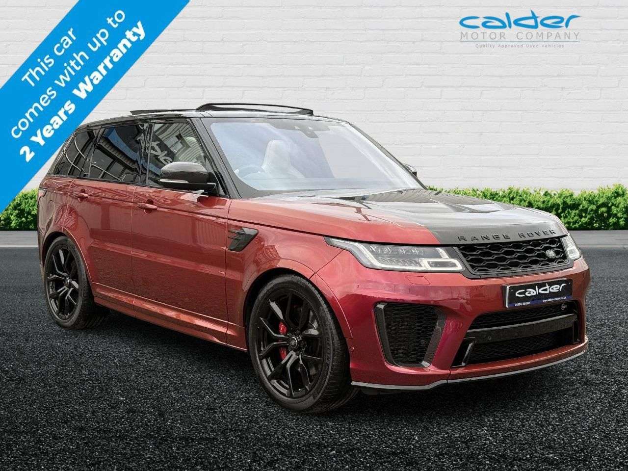 A 2019 LAND ROVER RANGE ROVER SPORT 5.0 P575 V8 SVR SUV 5dr Petrol Auto 4WD Euro 6 (s/s) (575 ps) SVO SPECTRAL A 2019 LAND ROVER RANGE ROVER SPORT 5.0 P575 V8 SVR SUV 5dr Petrol Auto 4WD Euro 6 (s/s) (575 ps) SVO SPECTRAL