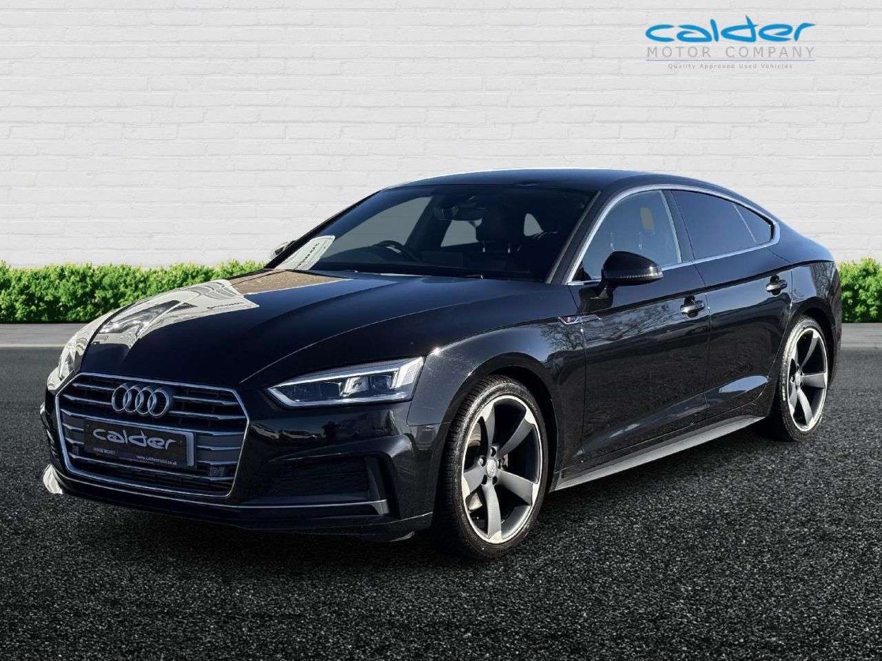 A 2018 AUDI A5 2.0 TFSI S line Sportback 5dr Petrol S Tronic Euro 6 (s/s) (190 ps) 19" ROT A 2018 AUDI A5 2.0 TFSI S line Sportback 5dr Petrol S Tronic Euro 6 (s/s) (190 ps) 19" ROT