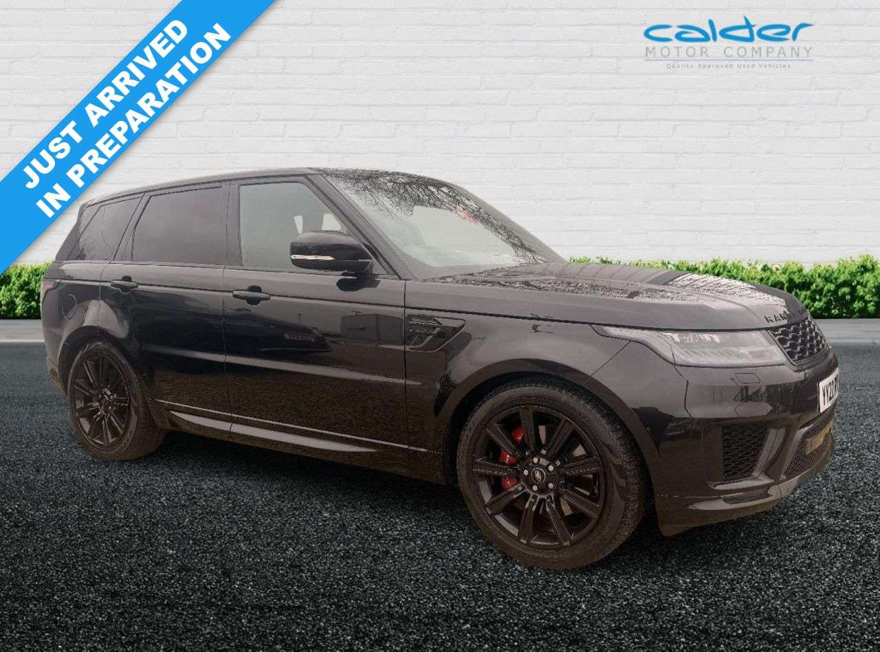 A 2022 LAND ROVER RANGE ROVER SPORT 2.0 P400e 13.1kWh HSE Dynamic Black SUV 5dr Petrol Plug-in Hybrid Auto 4WD A 2022 LAND ROVER RANGE ROVER SPORT 2.0 P400e 13.1kWh HSE Dynamic Black SUV 5dr Petrol Plug-in Hybrid Auto 4WD
