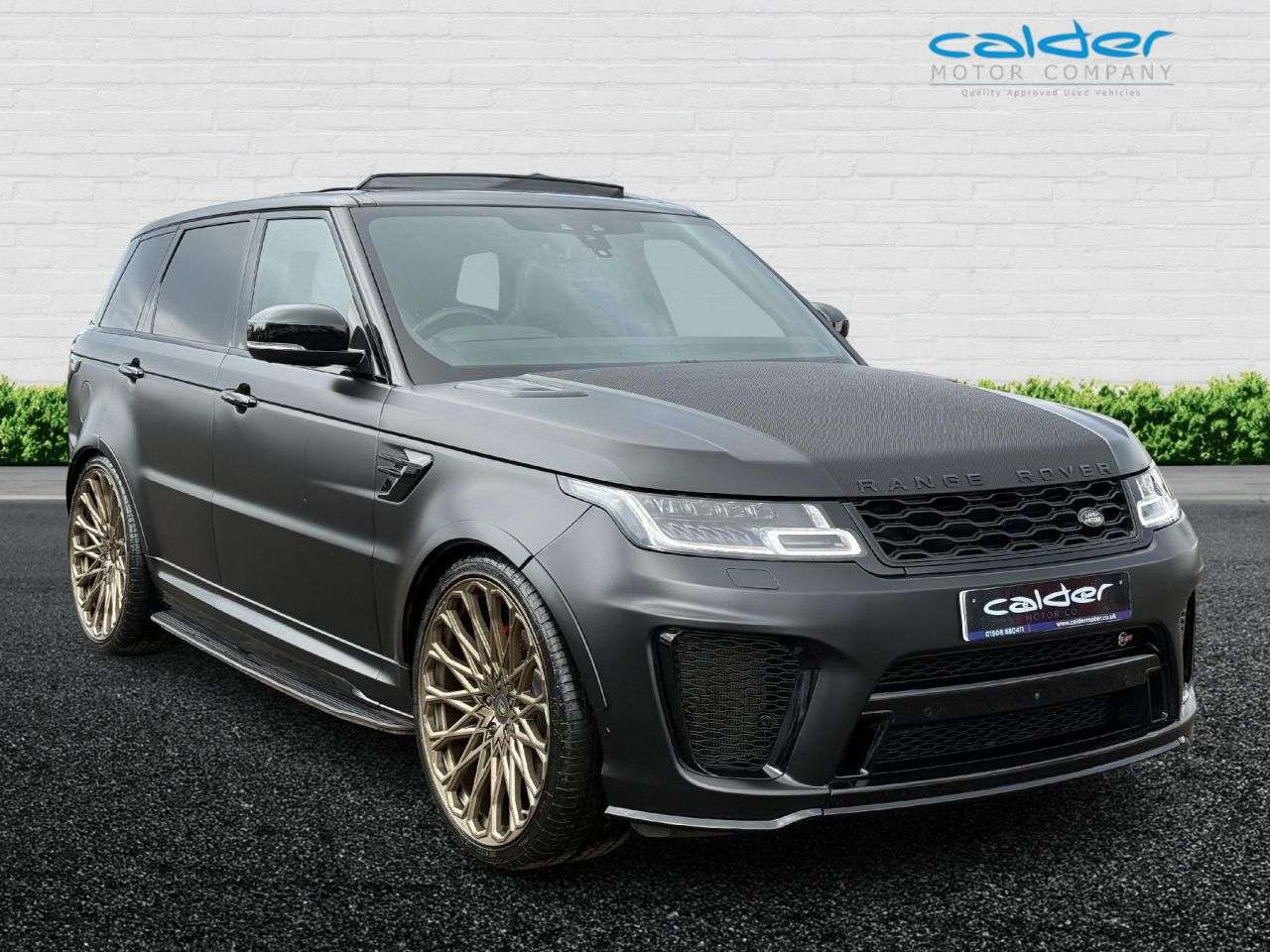A 2021 LAND ROVER RANGE ROVER SPORT 5.0 P575 V8 GPF SVR SUV 5dr Petrol Auto 4WD Euro 6 (s/s) (575 ps) 24"ALLOYS A 2021 LAND ROVER RANGE ROVER SPORT 5.0 P575 V8 GPF SVR SUV 5dr Petrol Auto 4WD Euro 6 (s/s) (575 ps) 24"ALLOYS