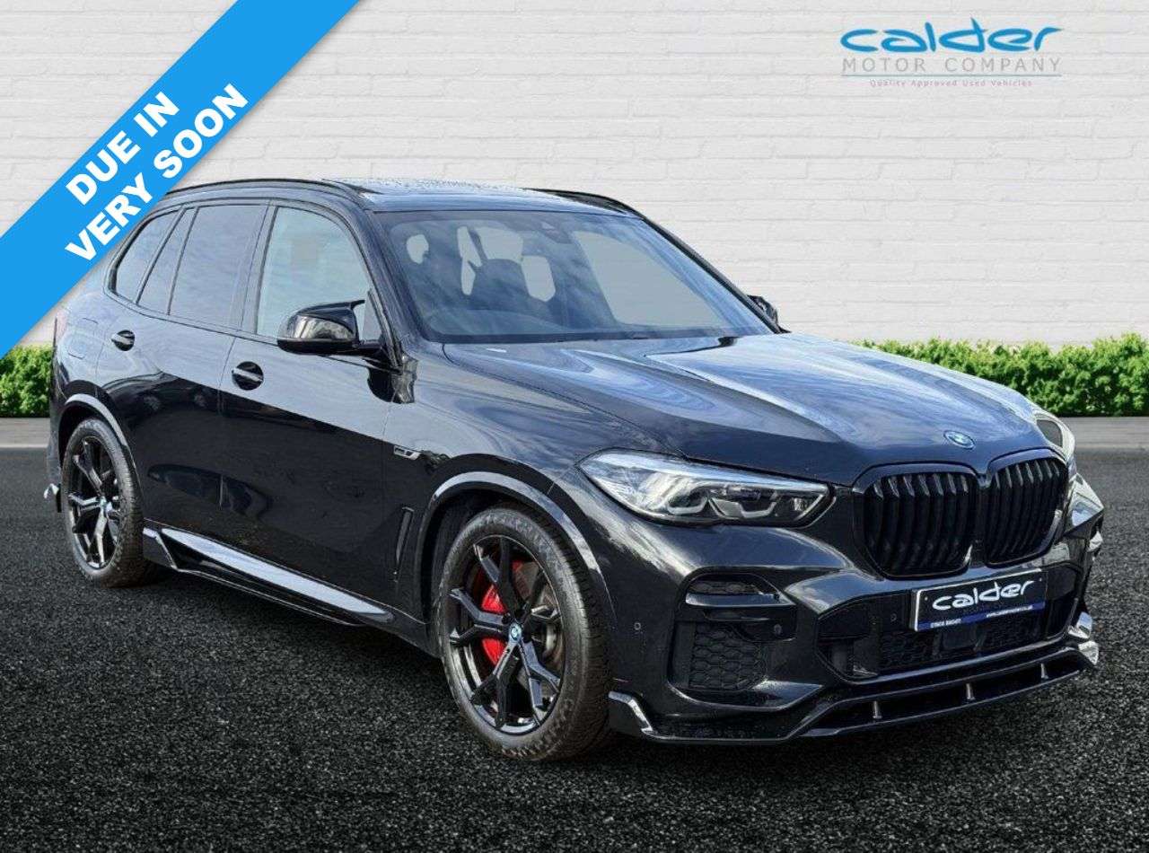 A 2022 BMW X5 3.0 45e 24kWh M Sport SUV 5dr Petrol Plug-in Hybrid Auto xDrive Euro 6 (s/s A 2022 BMW X5 3.0 45e 24kWh M Sport SUV 5dr Petrol Plug-in Hybrid Auto xDrive Euro 6 (s/s