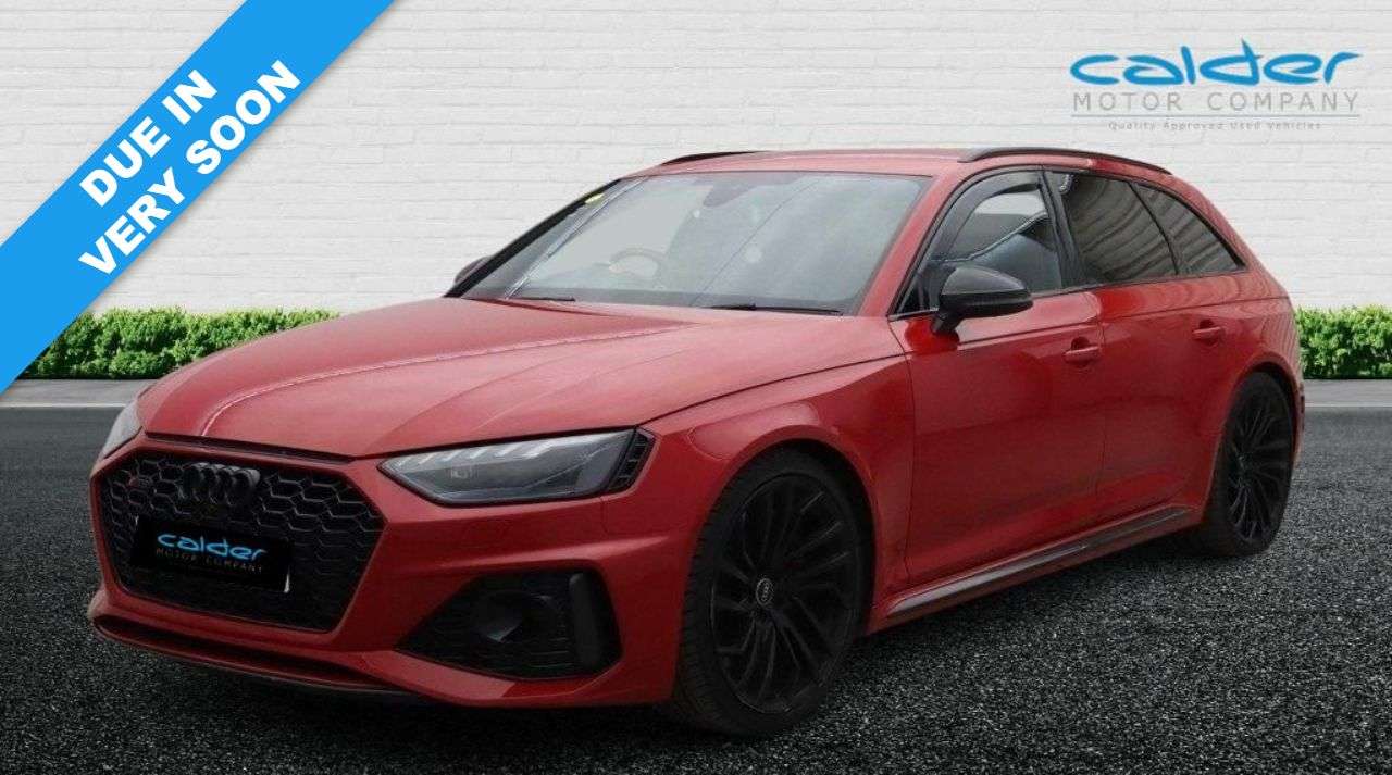 A 2021 AUDI RS4 AVANT 2.9 TFSI V6 Carbon Black Estate 5dr Petrol Tiptronic quattro Euro 6 (s/s) ( A 2021 AUDI RS4 AVANT 2.9 TFSI V6 Carbon Black Estate 5dr Petrol Tiptronic quattro Euro 6 (s/s) (