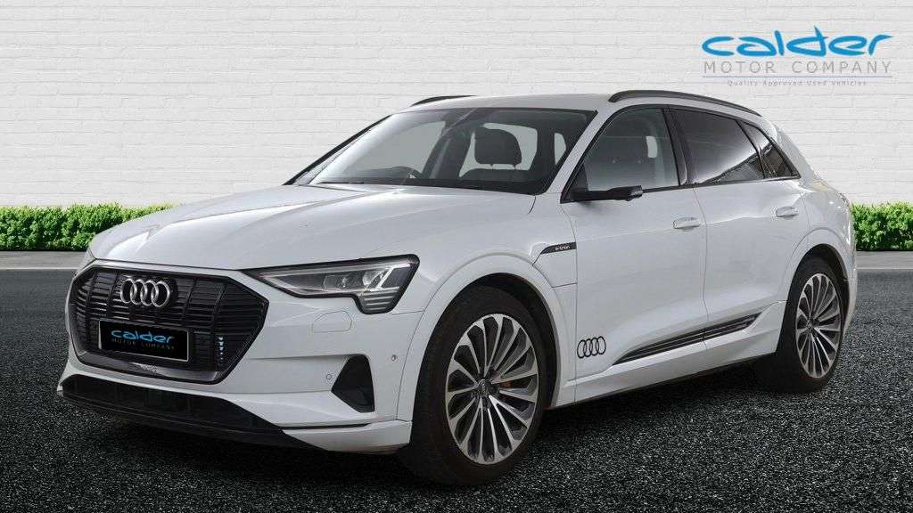 A 2019 AUDI E-TRON 55 Launch Edition SUV 5dr Electric Auto quattro 95kWh (408 ps) FULL AUDI SE A 2019 AUDI E-TRON 55 Launch Edition SUV 5dr Electric Auto quattro 95kWh (408 ps) FULL AUDI SE