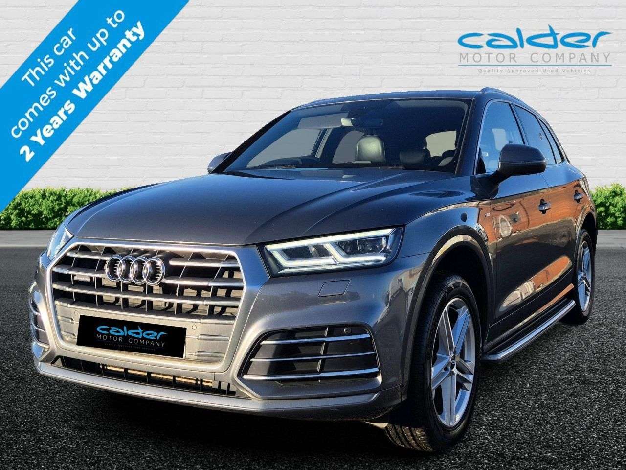 A 2018 AUDI Q5 2.0 TFSI S line SUV 5dr Petrol S Tronic quattro Euro 6 (s/s) (252 ps) FULL A 2018 AUDI Q5 2.0 TFSI S line SUV 5dr Petrol S Tronic quattro Euro 6 (s/s) (252 ps) FULL