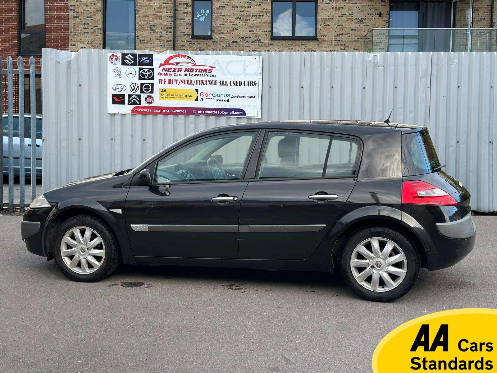 A 2006 RENAULT MEGANE 1.6 VVT Dynamique Hatchback 5dr Petrol Proactive (184 g/km, 111 bhp) A 2006 RENAULT MEGANE 1.6 VVT Dynamique Hatchback 5dr Petrol Proactive (184 g/km, 111 bhp)