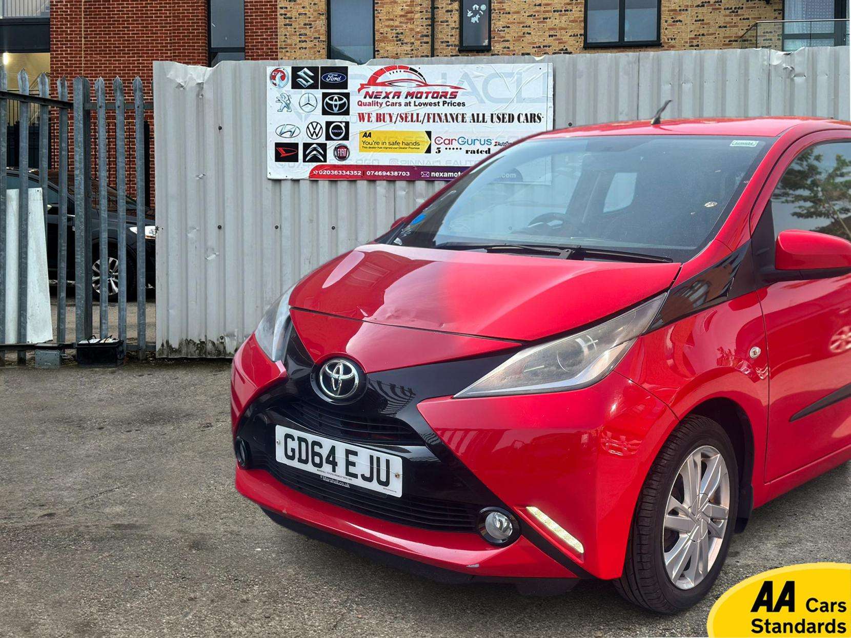 A 2015 TOYOTA AYGO 1.0 VVT-i x-pression Hatchback 5dr Petrol x-shift Euro 5 Euro 5 (68 ps) A 2015 TOYOTA AYGO 1.0 VVT-i x-pression Hatchback 5dr Petrol x-shift Euro 5 Euro 5 (68 ps)