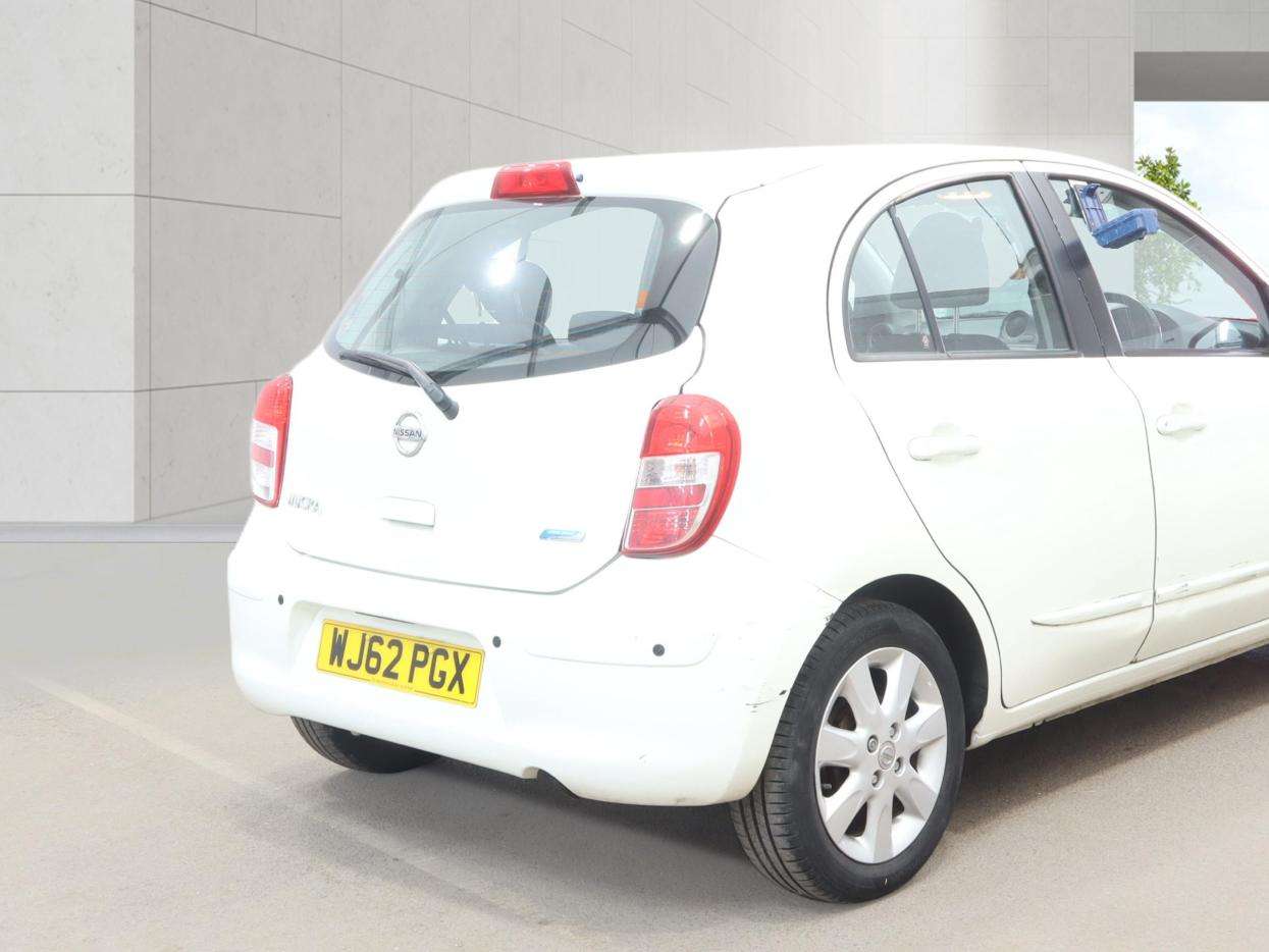 A 2012 NISSAN MICRA 1.2 12V Acenta Hatchback 5dr Petrol CVT Euro 5 (80 ps) A 2012 NISSAN MICRA 1.2 12V Acenta Hatchback 5dr Petrol CVT Euro 5 (80 ps)