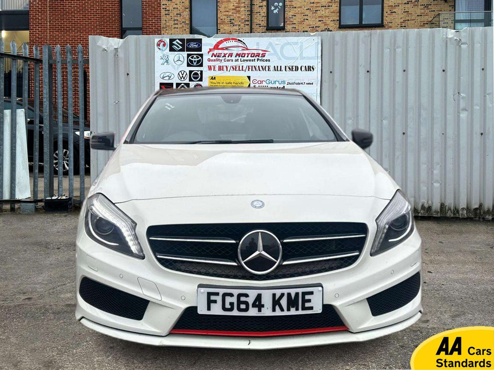 A 2014 MERCEDES-BENZ A CLASS 2.1 A220 CDI AMG Sport Hatchback 5dr Diesel 7G-DCT Euro 6 (s/s) (170 ps) A 2014 MERCEDES-BENZ A CLASS 2.1 A220 CDI AMG Sport Hatchback 5dr Diesel 7G-DCT Euro 6 (s/s) (170 ps)