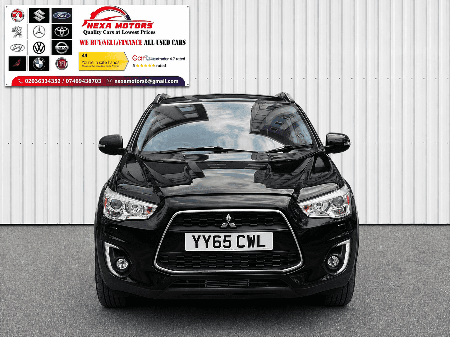A 2015 MITSUBISHI ASX 2.2 DI-D ZC-H SUV 5dr Diesel Auto 4WD Euro 6 (147 ps) A 2015 MITSUBISHI ASX 2.2 DI-D ZC-H SUV 5dr Diesel Auto 4WD Euro 6 (147 ps)
