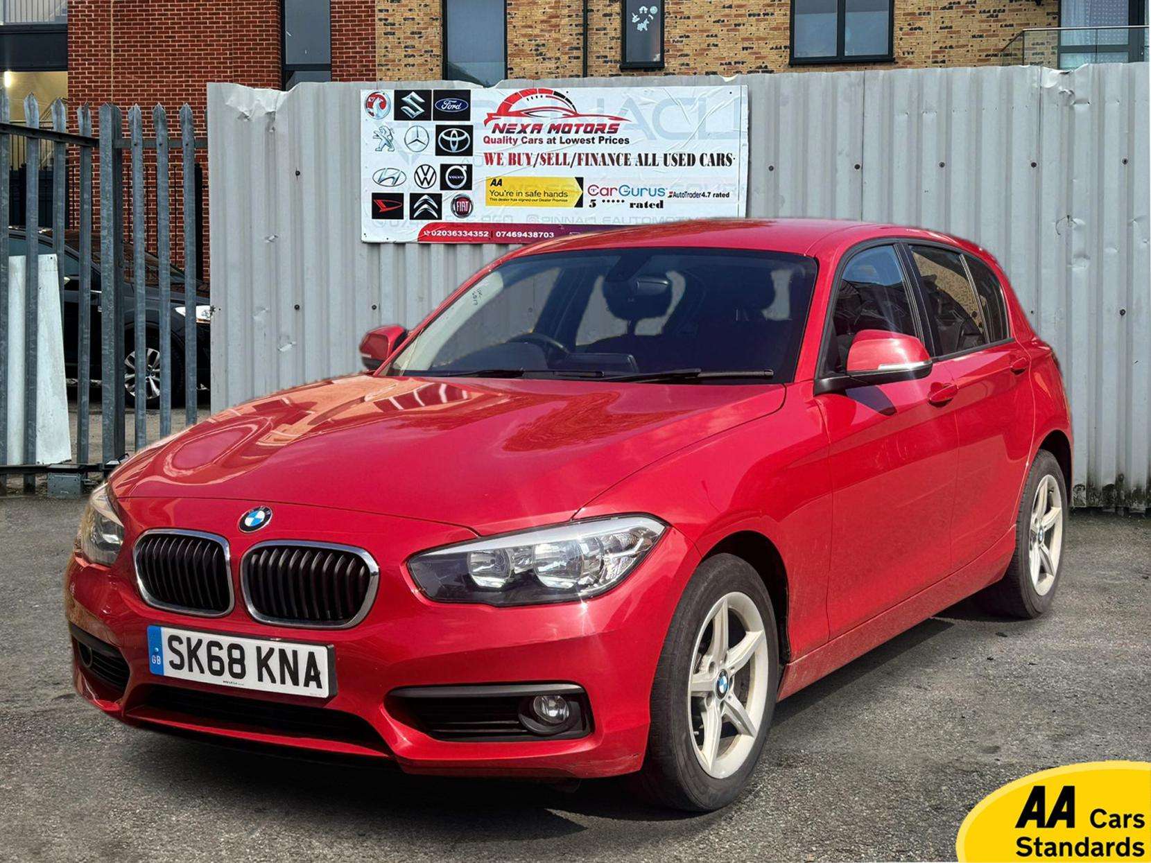 A 2018 BMW 1 SERIES 1.5 118i SE Hatchback 5dr Petrol Manual Euro 6 (s/s) (136 ps) A 2018 BMW 1 SERIES 1.5 118i SE Hatchback 5dr Petrol Manual Euro 6 (s/s) (136 ps)