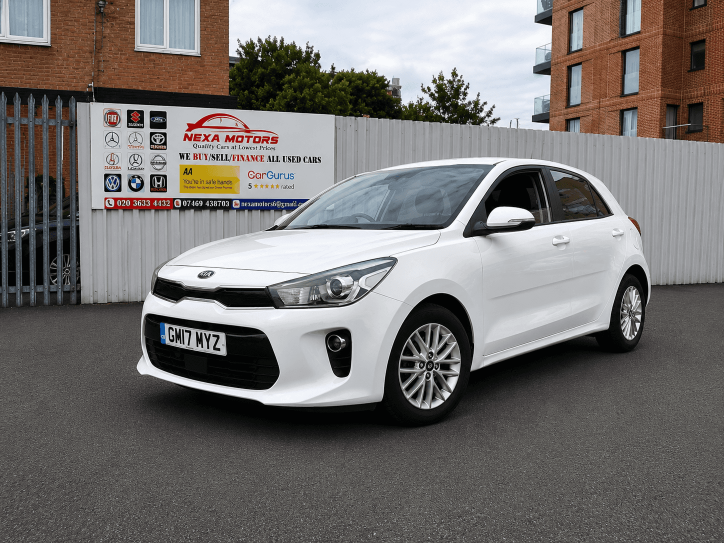 A 2017 KIA RIO 1.4 2 Hatchback 5dr Petrol Auto Euro 6 (98 bhp) A 2017 KIA RIO 1.4 2 Hatchback 5dr Petrol Auto Euro 6 (98 bhp)