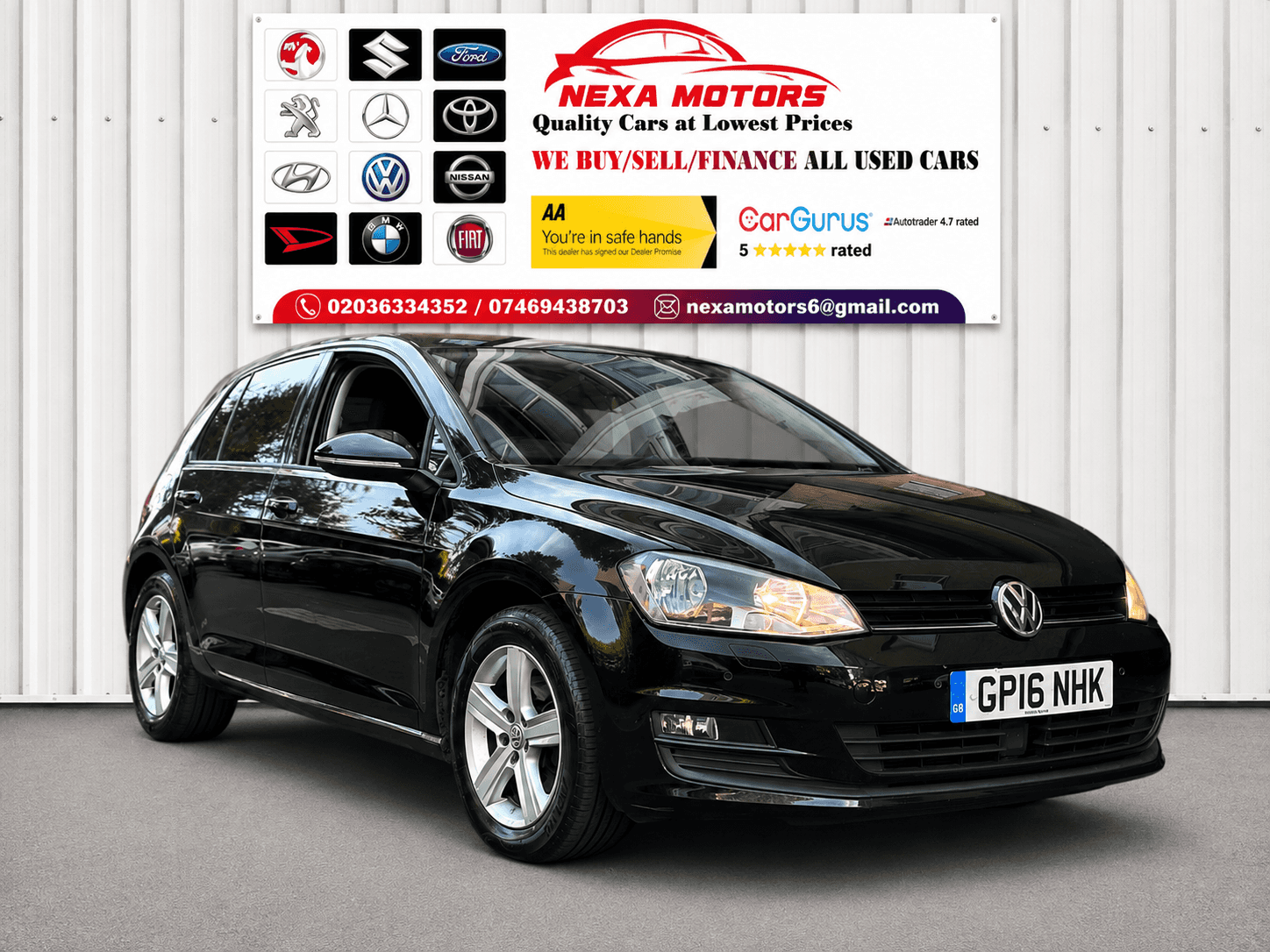 A 2016 VOLKSWAGEN GOLF 1.4 TSI BlueMotion Tech Match Edition Hatchback 5dr Petrol DSG Euro 6 (s/s) (125 ps) A 2016 VOLKSWAGEN GOLF 1.4 TSI BlueMotion Tech Match Edition Hatchback 5dr Petrol DSG Euro 6 (s/s) (125 ps)