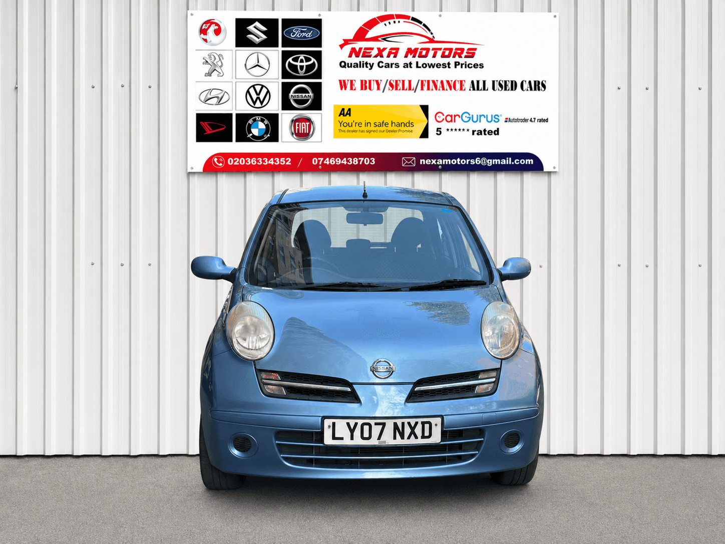 A 2007 NISSAN MICRA 1.2 16v Spirita Hatchback 5dr Petrol Manual (139 g/km, 79 bhp) A 2007 NISSAN MICRA 1.2 16v Spirita Hatchback 5dr Petrol Manual (139 g/km, 79 bhp)