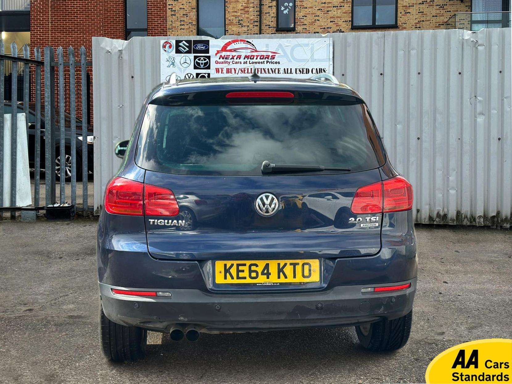 A 2014 VOLKSWAGEN TIGUAN 2.0 TSI Match SUV 5dr Petrol DSG 4WD Euro 5 (180 ps) A 2014 VOLKSWAGEN TIGUAN 2.0 TSI Match SUV 5dr Petrol DSG 4WD Euro 5 (180 ps)