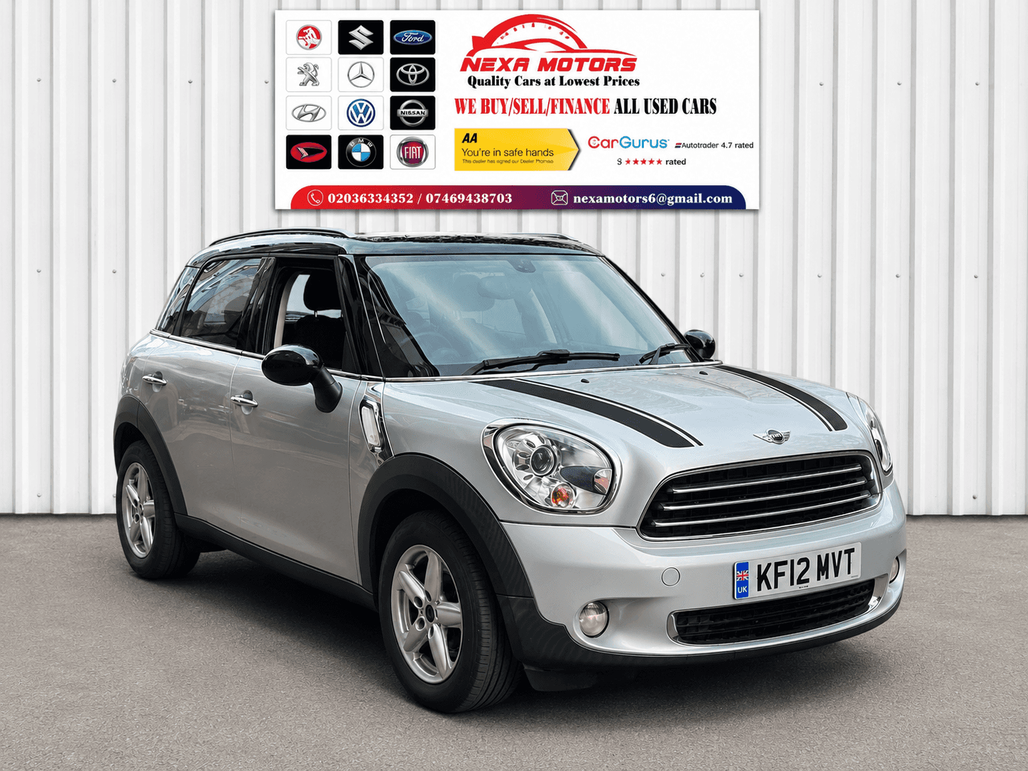 A 2012 MINI COOPER 2012 MINI Countryman Cooper 1.6 Petrol Automatic A 2012 MINI COOPER 2012 MINI Countryman Cooper 1.6 Petrol Automatic