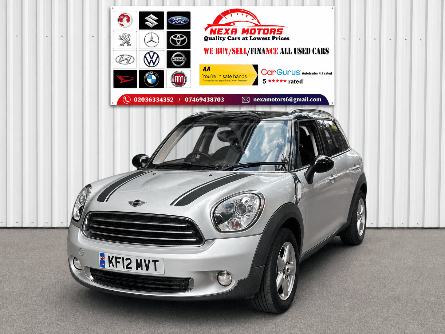 A 2012 MINI COOPER 2012 MINI Countryman Cooper 1.6 Petrol Automatic A 2012 MINI COOPER 2012 MINI Countryman Cooper 1.6 Petrol Automatic