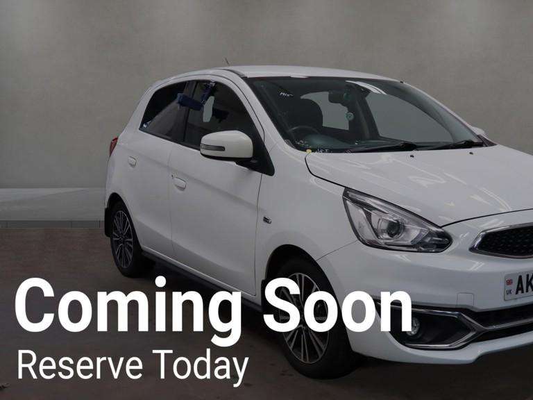 A 2017 MITSUBISHI MIRAGE 1.2 Juro Hatchback 5dr Petrol CVT Euro 6 (s/s) (79 ps) A 2017 MITSUBISHI MIRAGE 1.2 Juro Hatchback 5dr Petrol CVT Euro 6 (s/s) (79 ps)