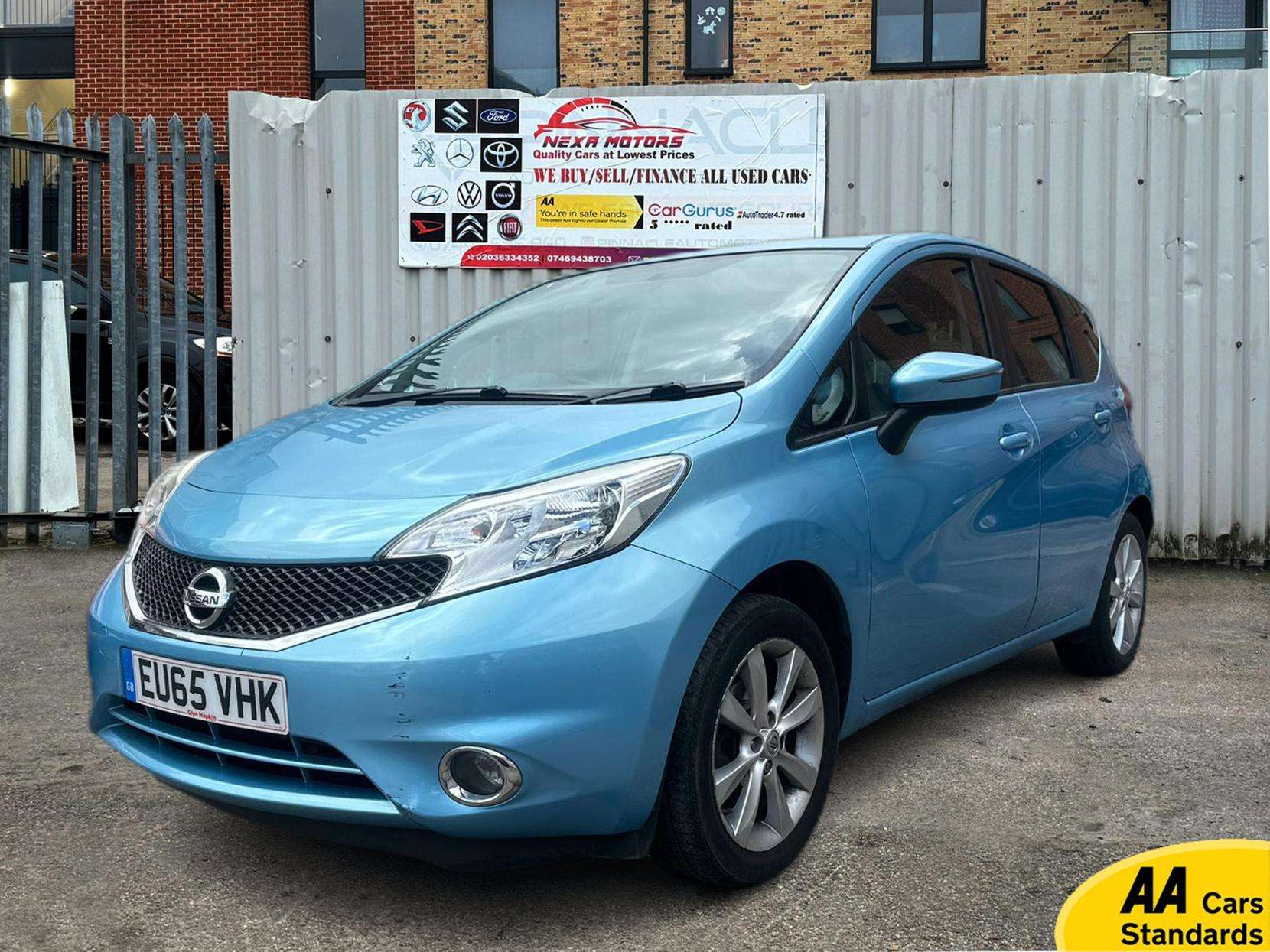 A 2015 NISSAN NOTE 1.2 DIG-S Acenta Hatchback 5dr Petrol XTRON Euro 6 (s/s) (98 ps) A 2015 NISSAN NOTE 1.2 DIG-S Acenta Hatchback 5dr Petrol XTRON Euro 6 (s/s) (98 ps)