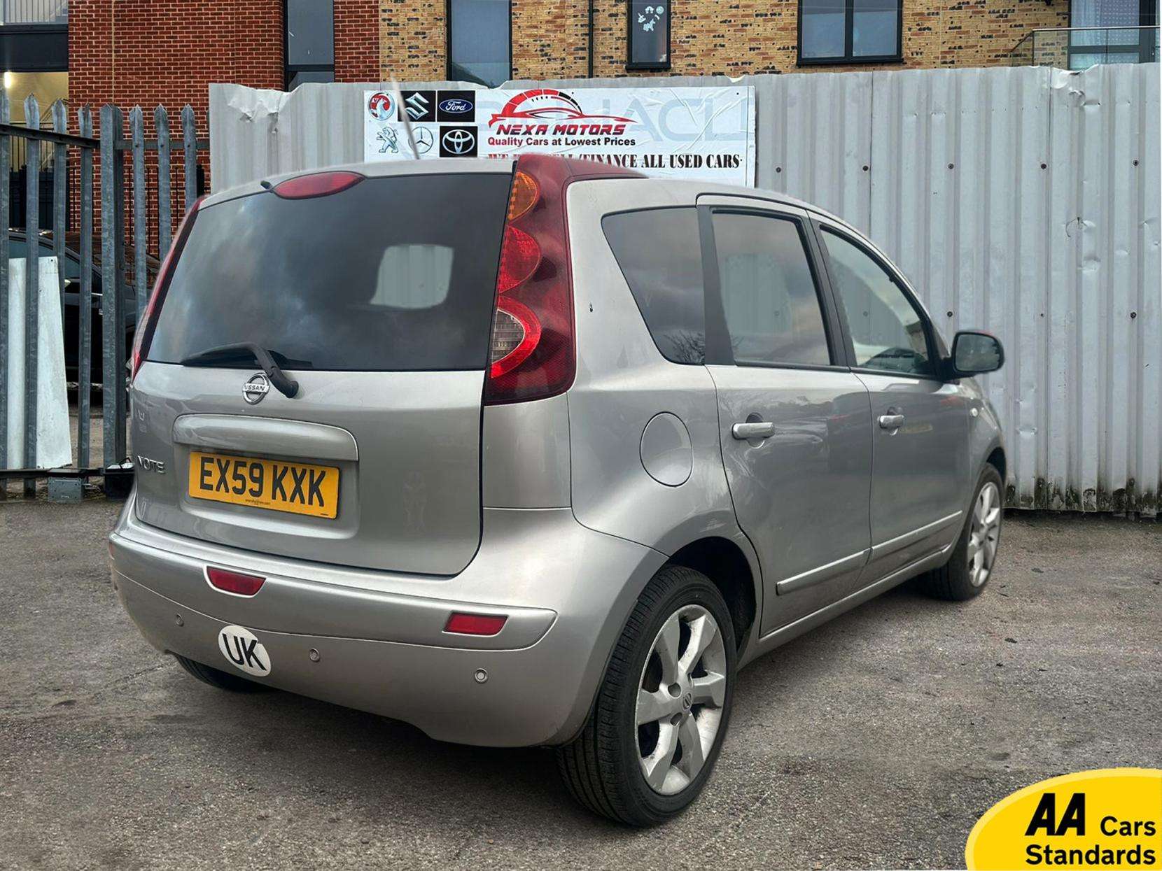 2009 NISSAN NOTE 2009 NISSAN NOTE