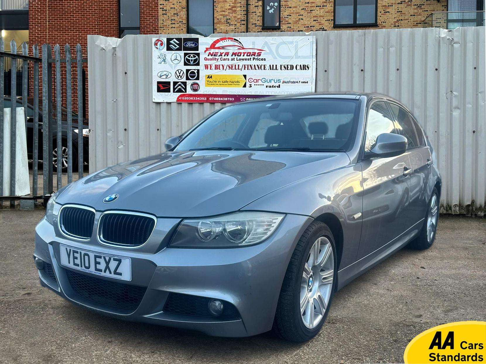 A 2010 BMW 3 SERIES 2.0 318d M Sport Saloon 4dr Diesel Steptronic Euro 5 (143 ps) A 2010 BMW 3 SERIES 2.0 318d M Sport Saloon 4dr Diesel Steptronic Euro 5 (143 ps)