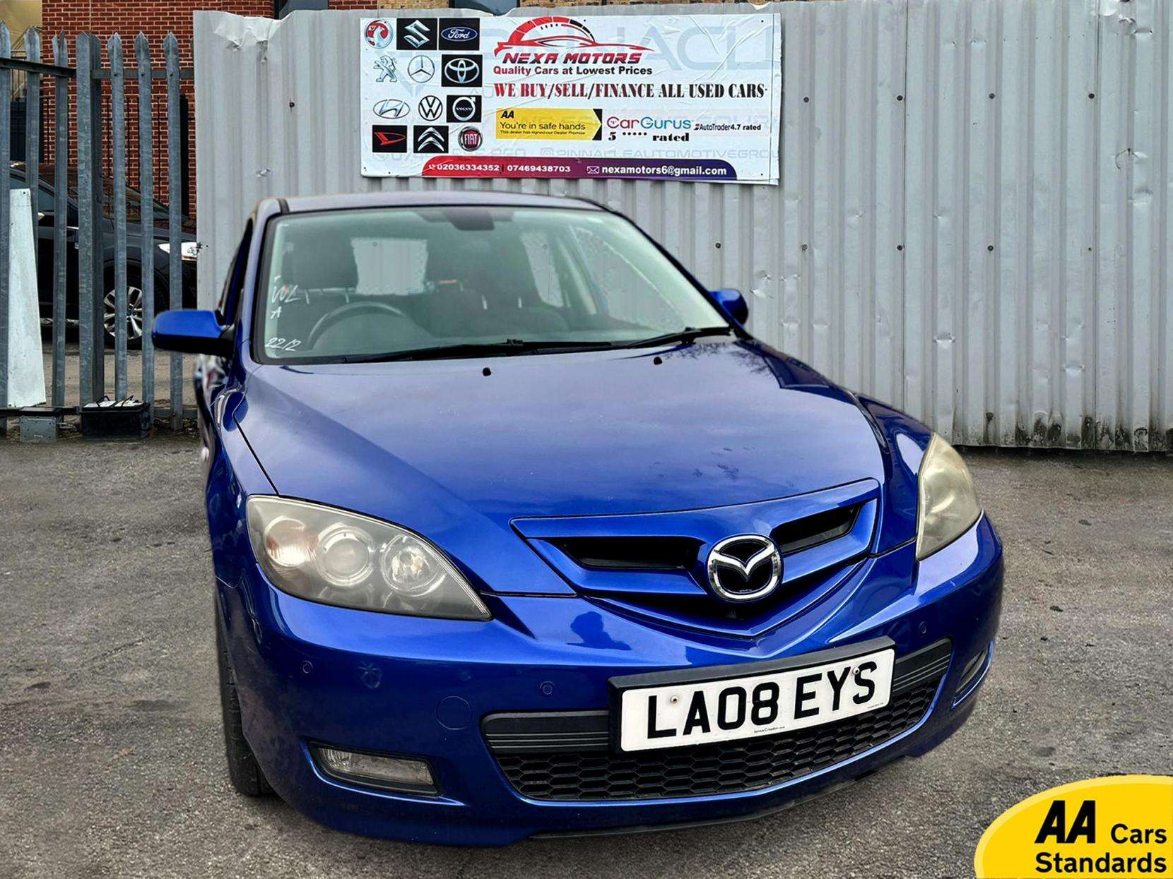 A 2008 MAZDA MAZDA3 1.6 Takara Hatchback 5dr Petrol Automatic (183 g/km, 103 bhp) A 2008 MAZDA MAZDA3 1.6 Takara Hatchback 5dr Petrol Automatic (183 g/km, 103 bhp)