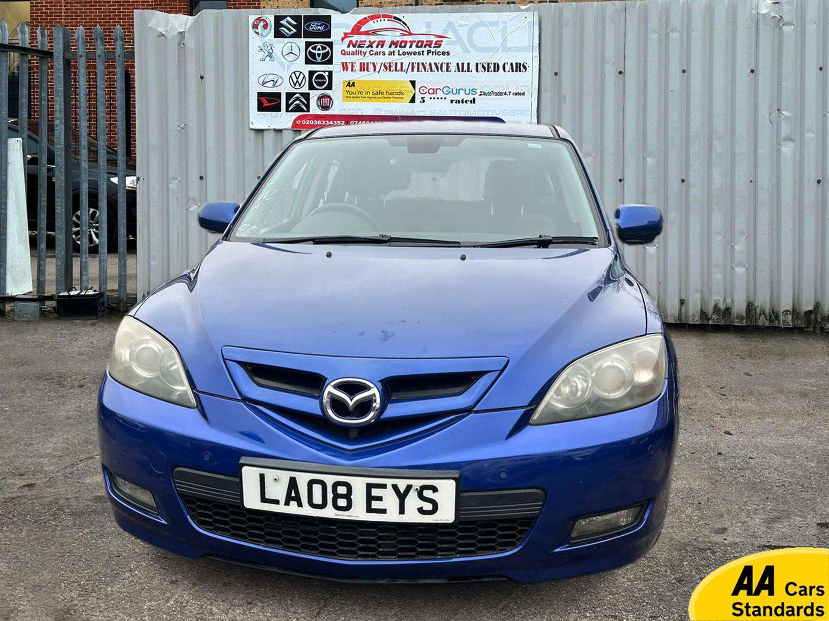 A 2008 MAZDA MAZDA3 1.6 Takara Hatchback 5dr Petrol Automatic (183 g/km, 103 bhp) A 2008 MAZDA MAZDA3 1.6 Takara Hatchback 5dr Petrol Automatic (183 g/km, 103 bhp)
