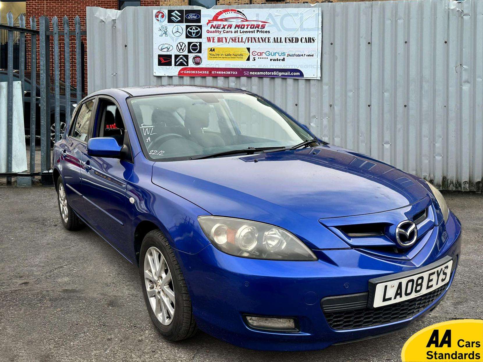 A 2008 MAZDA MAZDA3 1.6 Takara Hatchback 5dr Petrol Automatic (183 g/km, 103 bhp) A 2008 MAZDA MAZDA3 1.6 Takara Hatchback 5dr Petrol Automatic (183 g/km, 103 bhp)