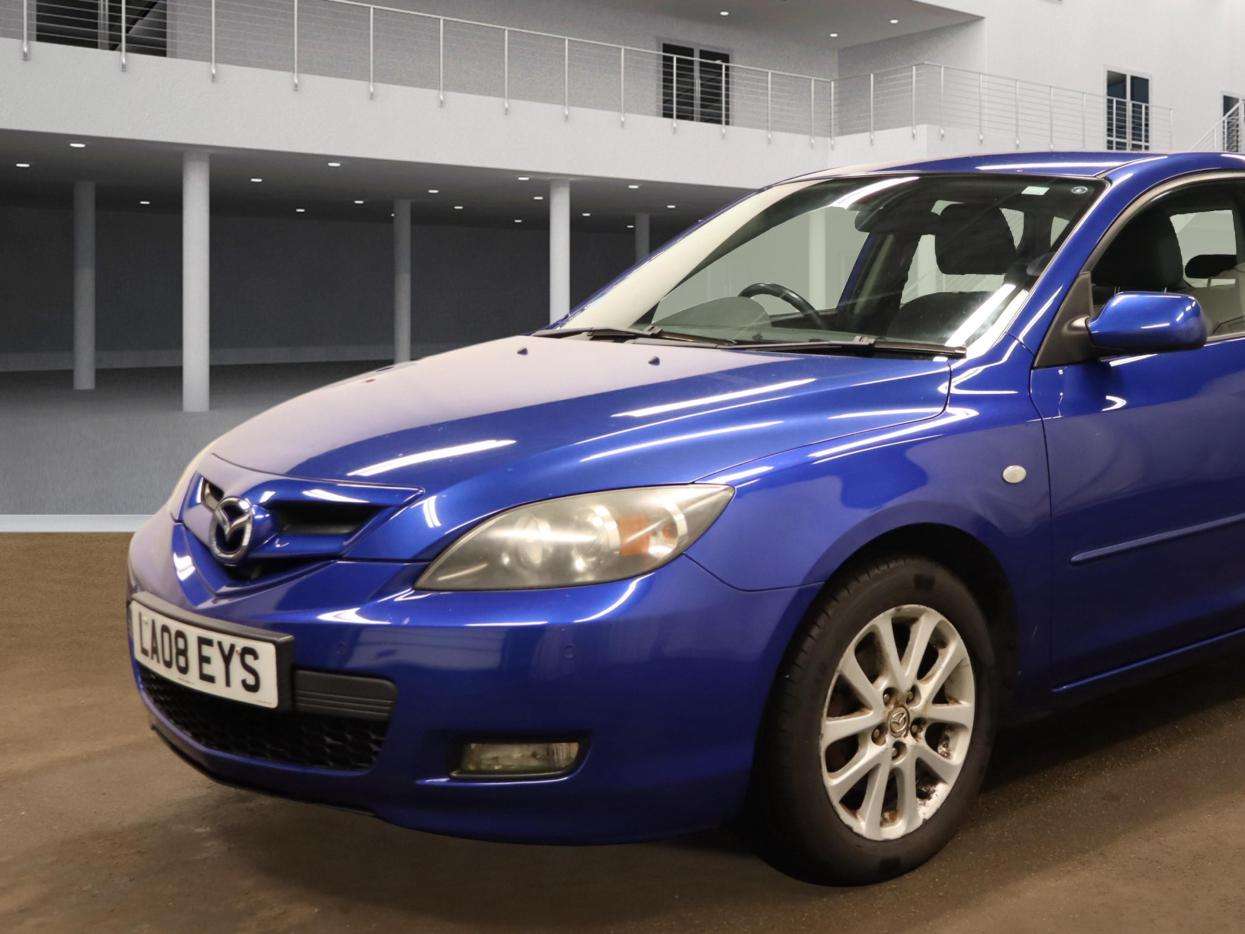 A 2008 MAZDA MAZDA3 1.6 Takara Hatchback 5dr Petrol Automatic (183 g/km, 103 bhp) A 2008 MAZDA MAZDA3 1.6 Takara Hatchback 5dr Petrol Automatic (183 g/km, 103 bhp)