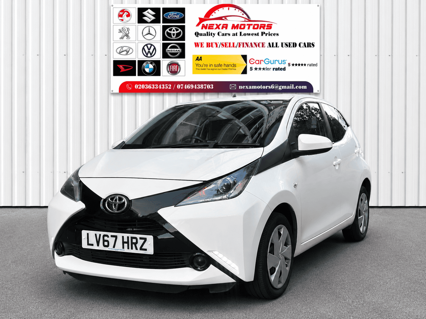 A 2017 TOYOTA AYGO 1.0 VVT-i x-play Hatchback 5dr Petrol x-shift Euro 6 (68 ps) A 2017 TOYOTA AYGO 1.0 VVT-i x-play Hatchback 5dr Petrol x-shift Euro 6 (68 ps)