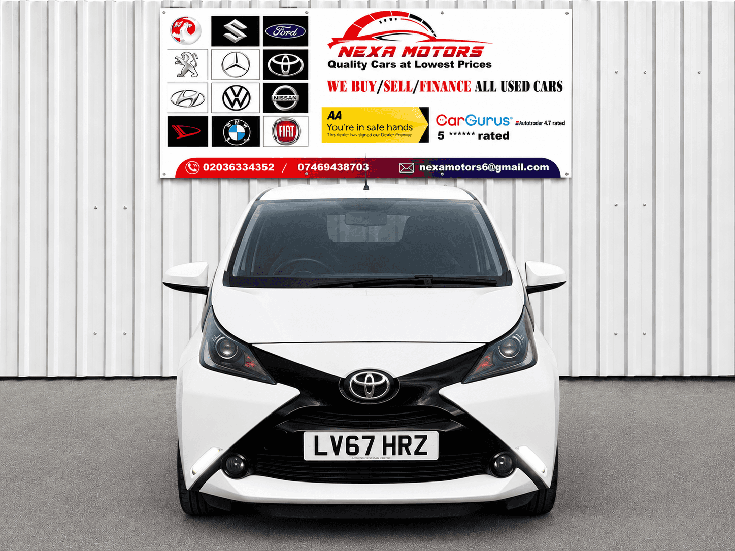 A 2017 TOYOTA AYGO 1.0 VVT-i x-play Hatchback 5dr Petrol x-shift Euro 6 (68 ps) A 2017 TOYOTA AYGO 1.0 VVT-i x-play Hatchback 5dr Petrol x-shift Euro 6 (68 ps)