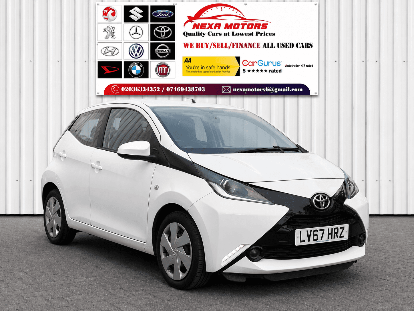 A 2017 TOYOTA AYGO 1.0 VVT-i x-play Hatchback 5dr Petrol x-shift Euro 6 (68 ps) A 2017 TOYOTA AYGO 1.0 VVT-i x-play Hatchback 5dr Petrol x-shift Euro 6 (68 ps)