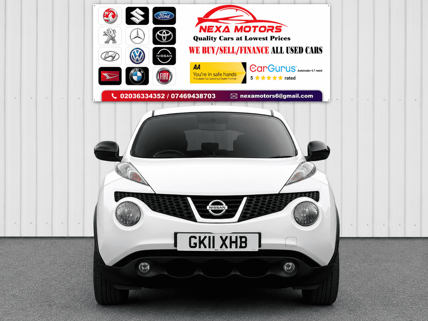 A 2011 NISSAN JUKE 1.6 Acenta SUV 5dr Petrol Manual Euro 5 (117 ps) A 2011 NISSAN JUKE 1.6 Acenta SUV 5dr Petrol Manual Euro 5 (117 ps)