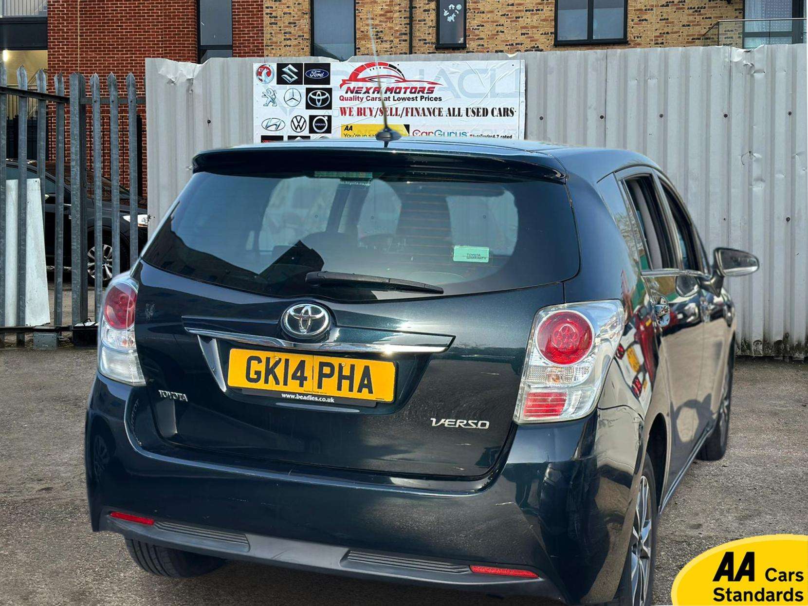 2014 TOYOTA VERSO 2014 TOYOTA VERSO