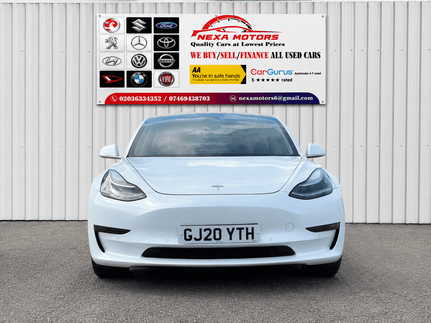 A 2020 TESLA MODEL 3 (Dual Motor) Performance Saloon 4dr Electric Auto 4WDE (Performance Upgrade) (449 bhp) A 2020 TESLA MODEL 3 (Dual Motor) Performance Saloon 4dr Electric Auto 4WDE (Performance Upgrade) (449 bhp)