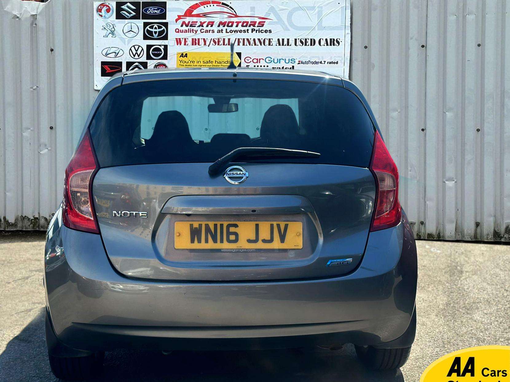 2016 NISSAN NOTE 2016 NISSAN NOTE