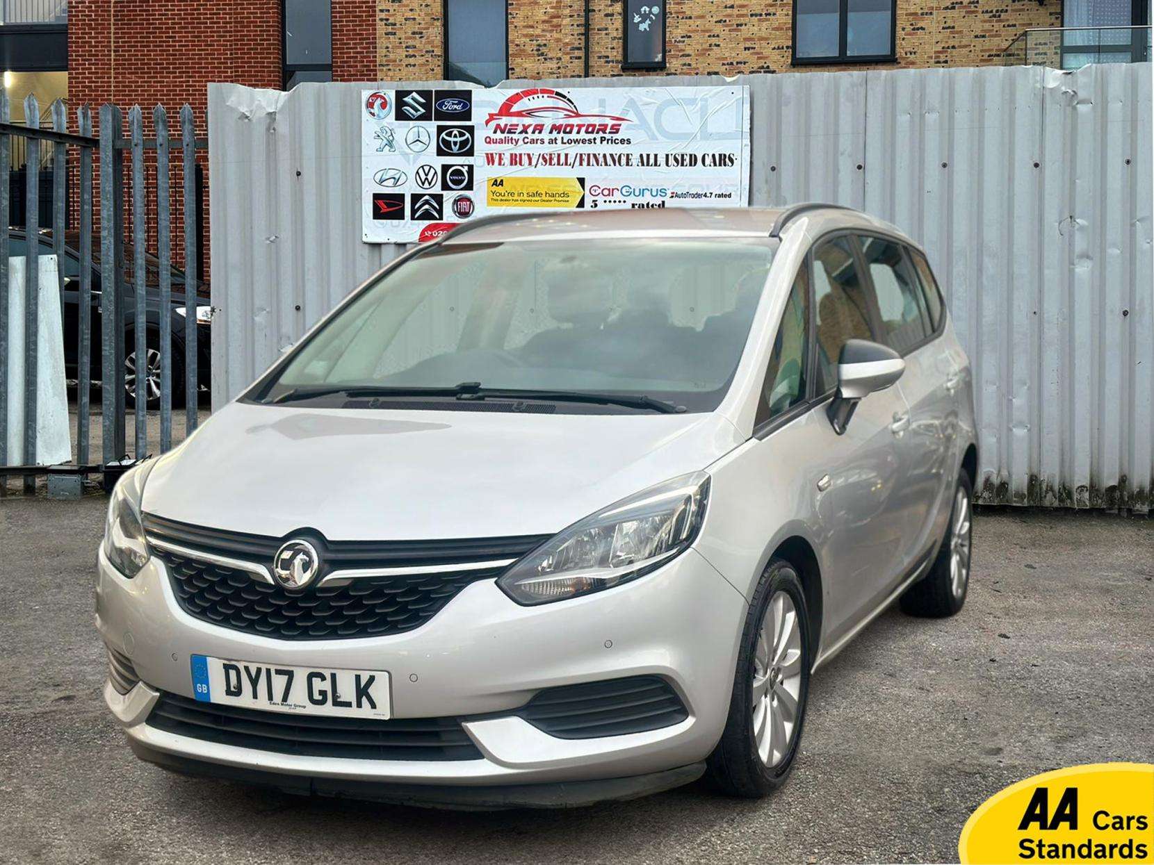 2017 VAUXHALL ZAFIRA TOURER 2017 VAUXHALL ZAFIRA TOURER