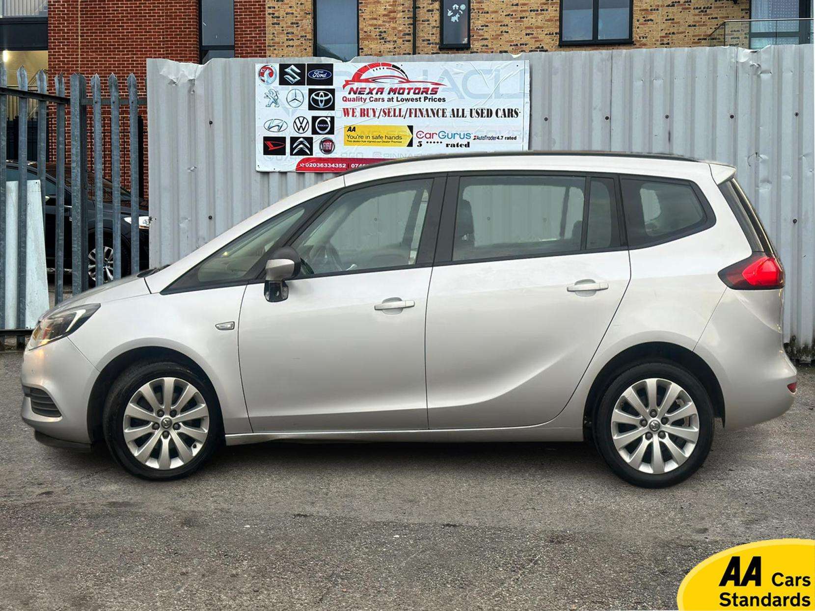 2017 VAUXHALL ZAFIRA TOURER 2017 VAUXHALL ZAFIRA TOURER