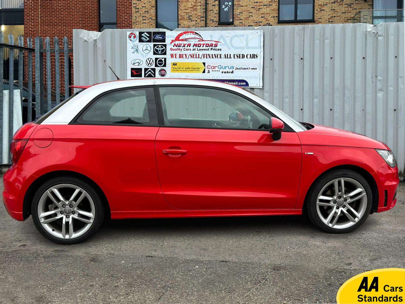 A 2011 AUDI A1 1.4 TFSI S line Hatchback 3dr Petrol S Tronic Euro 5 (s/s) (122 ps) A 2011 AUDI A1 1.4 TFSI S line Hatchback 3dr Petrol S Tronic Euro 5 (s/s) (122 ps)