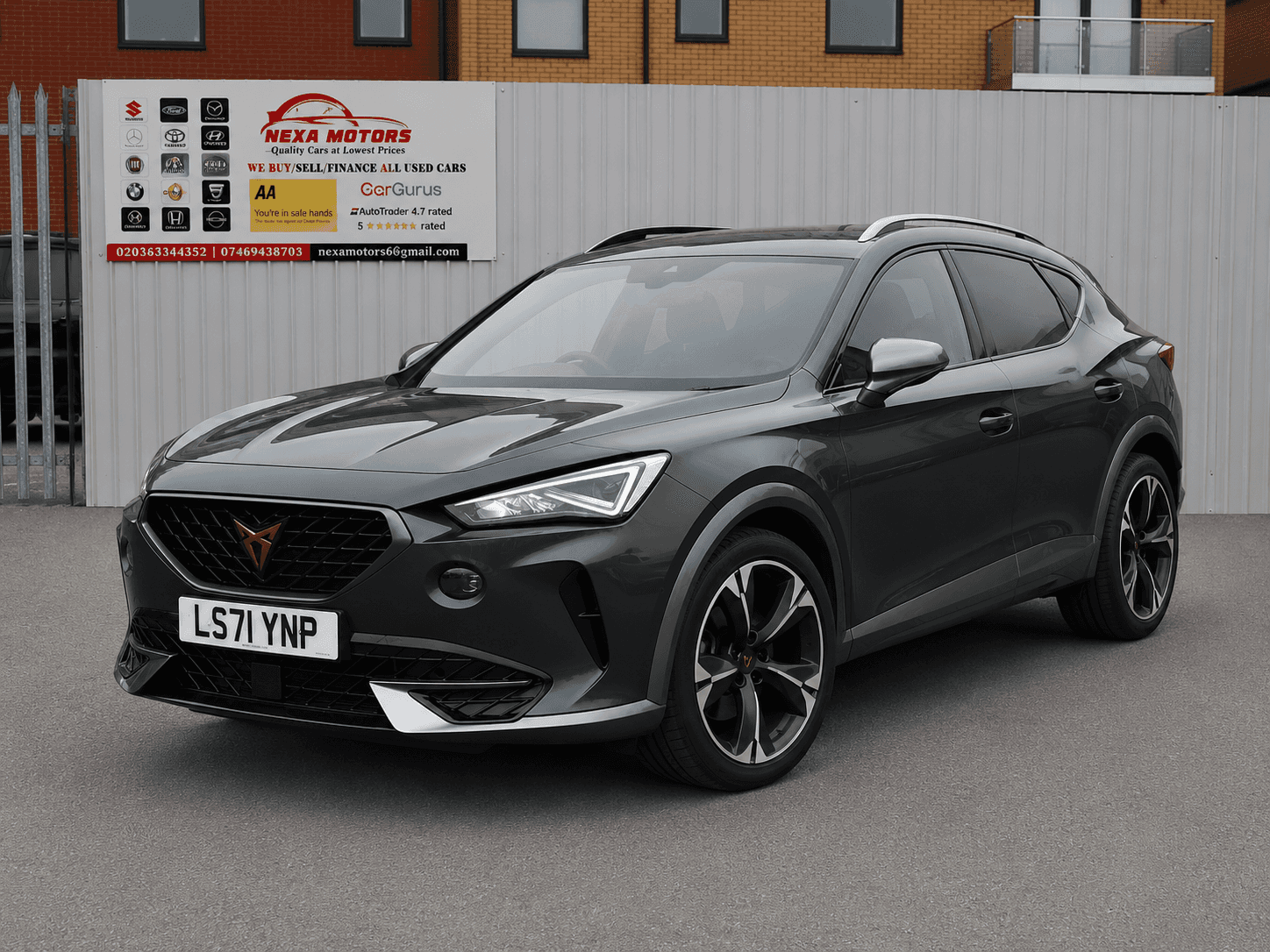 A 2021 CUPRA FORMENTOR 1.4 eHybrid 12.8kWh V1 SUV 5dr Petrol Plug-in Hybrid DSG Euro 6 (s/s) (204 ps) A 2021 CUPRA FORMENTOR 1.4 eHybrid 12.8kWh V1 SUV 5dr Petrol Plug-in Hybrid DSG Euro 6 (s/s) (204 ps)