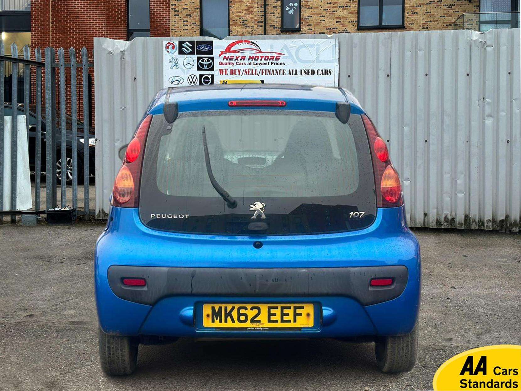 2012 PEUGEOT 107 2012 PEUGEOT 107