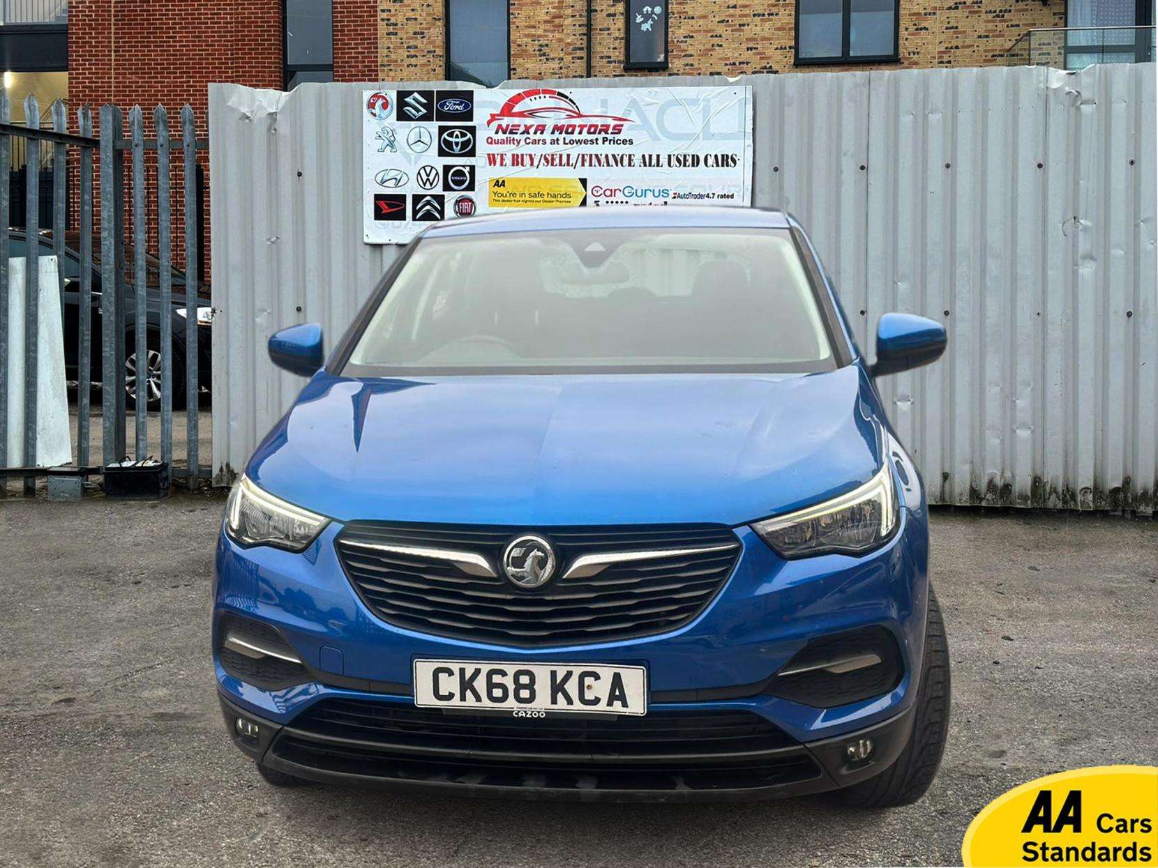 A 2018 VAUXHALL GRANDLAND X 1.2 Turbo GPF SE SUV 5dr Petrol Manual Euro 6 (s/s) (130 ps) A 2018 VAUXHALL GRANDLAND X 1.2 Turbo GPF SE SUV 5dr Petrol Manual Euro 6 (s/s) (130 ps)