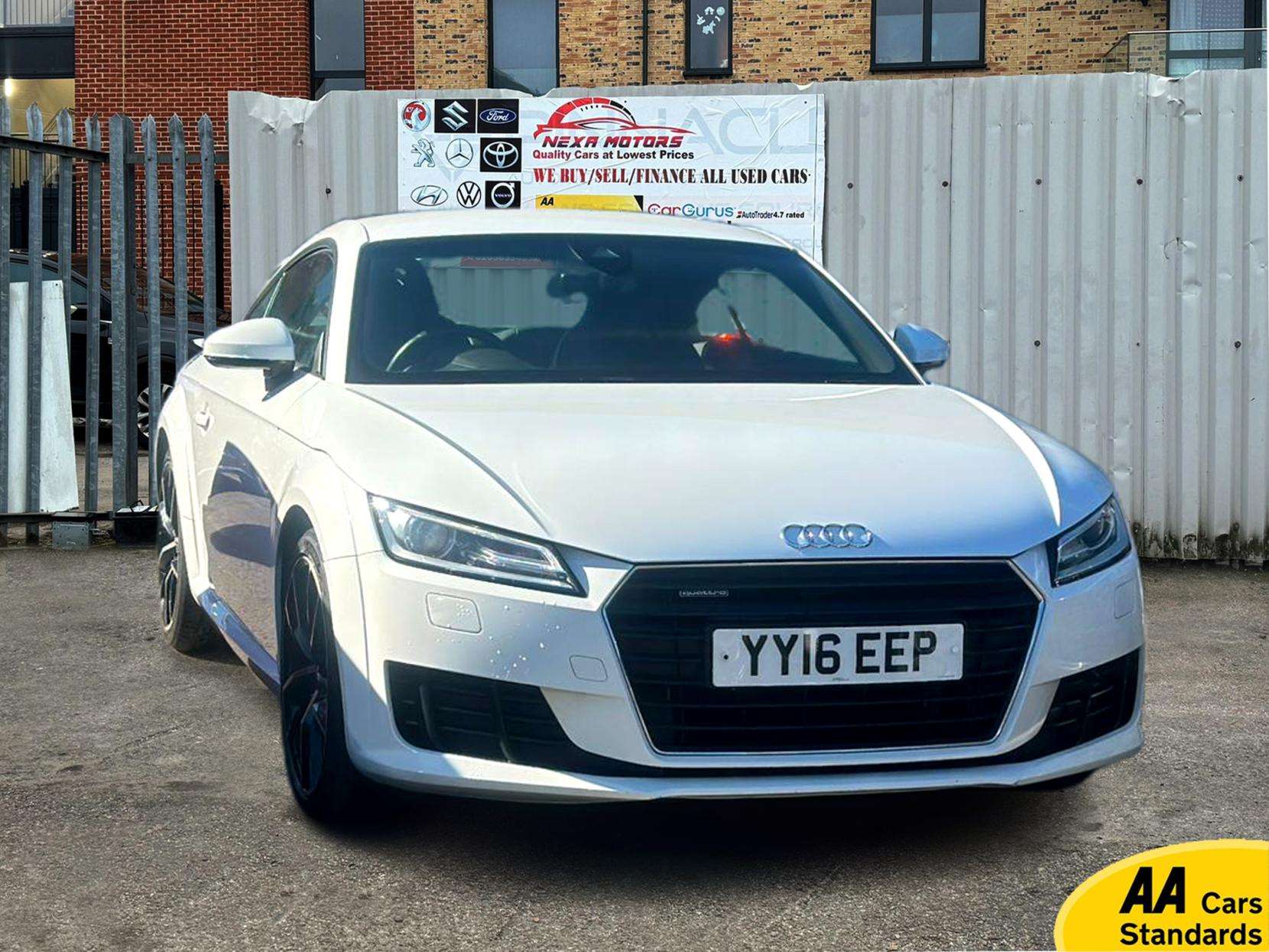 A 2016 AUDI TT 2.0 TFSI Sport Coupe 3dr Petrol S Tronic quattro Euro 6 (s/s) (230 ps) A 2016 AUDI TT 2.0 TFSI Sport Coupe 3dr Petrol S Tronic quattro Euro 6 (s/s) (230 ps)