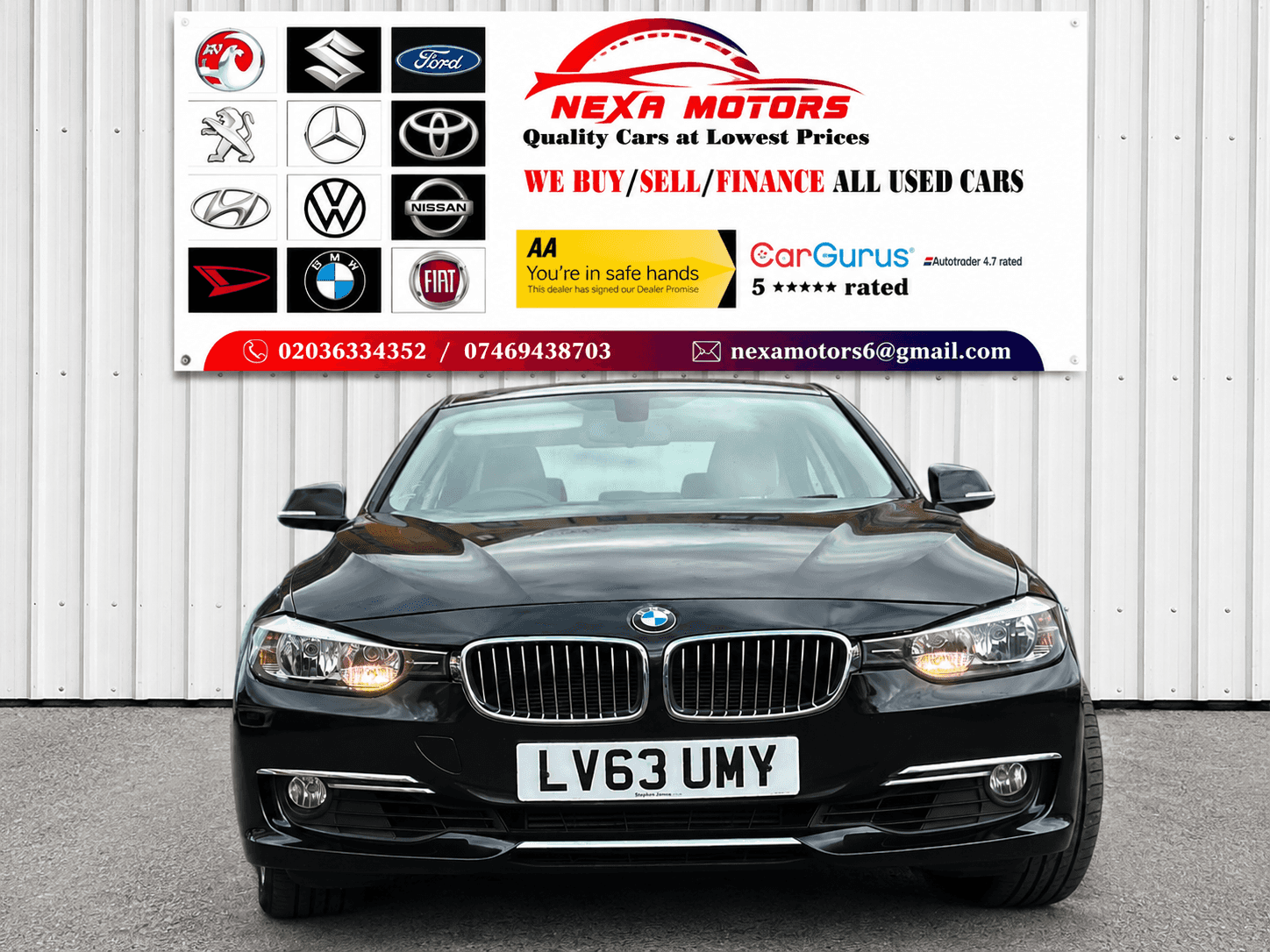 A 2014 BMW 3 SERIES 2.0 320i Luxury Saloon 4dr Petrol Auto xDrive Euro 6 (s/s) (184 ps) A 2014 BMW 3 SERIES 2.0 320i Luxury Saloon 4dr Petrol Auto xDrive Euro 6 (s/s) (184 ps)