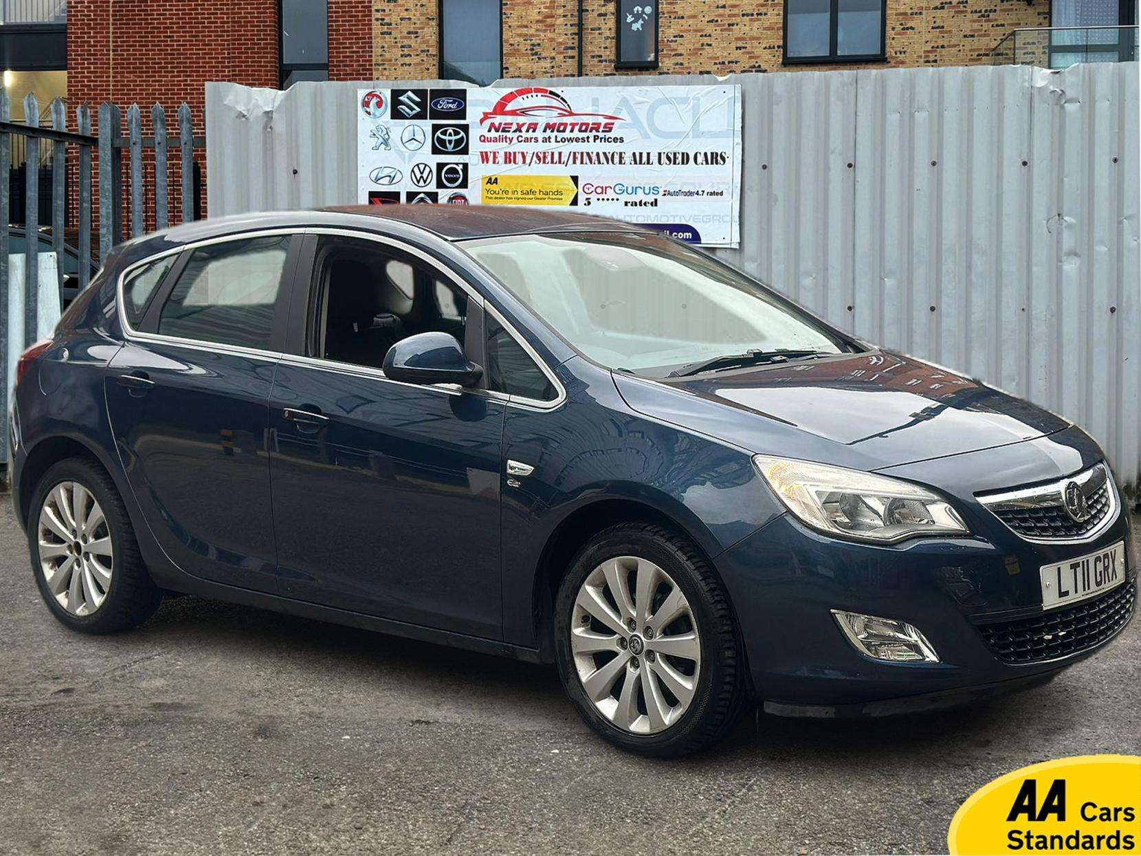 2011 VAUXHALL ASTRA 2011 VAUXHALL ASTRA