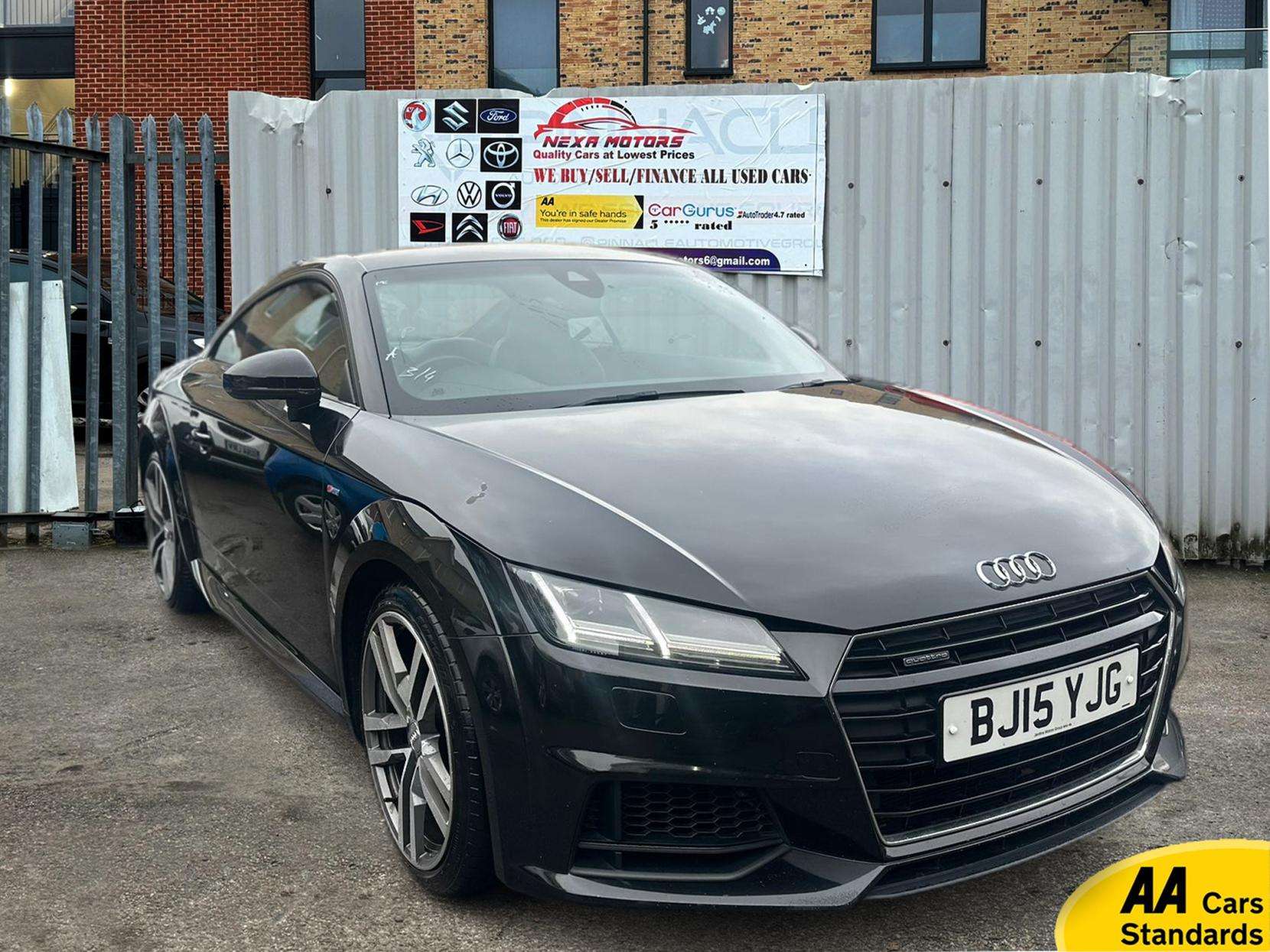 A 2015 AUDI TT 2.0 TFSI S line Coupe 3dr Petrol S Tronic quattro Euro 6 (s/s) (230 ps) A 2015 AUDI TT 2.0 TFSI S line Coupe 3dr Petrol S Tronic quattro Euro 6 (s/s) (230 ps)